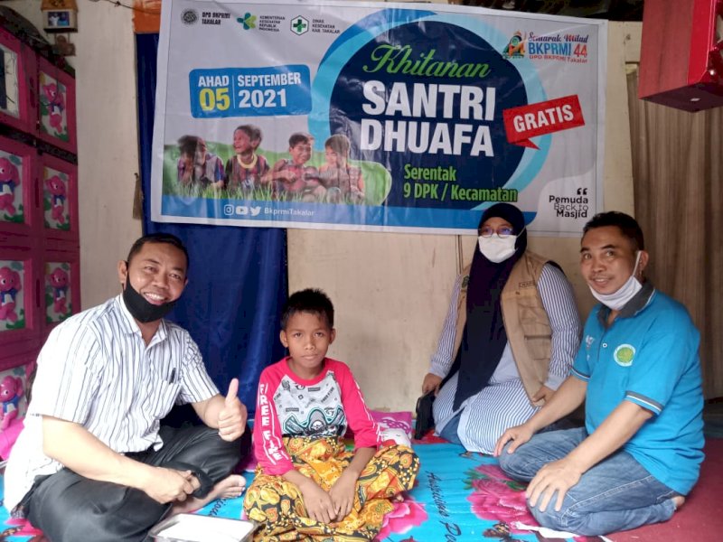 Bakti sosial BKPRMI Takalar.