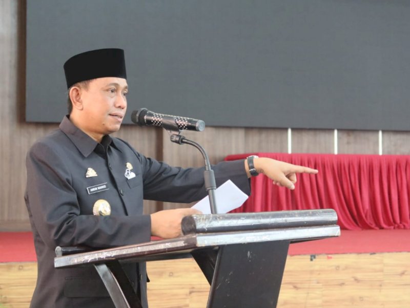 Bupati Wajo Amran Mahmud. (Ist)