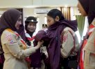 Lepas Kontingen Jamnas, Bupati Lutra Sampaikan Pesan Kebersamaan