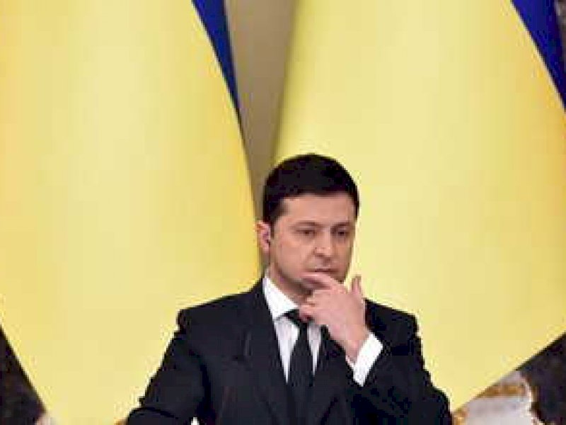 Presiden Ukraina Volodymyr Zelensky. (Int)