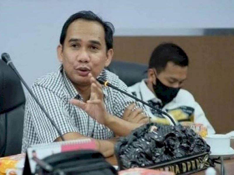 Ketua DPRD Kota Makassar Rudianto Lallo. (Int)