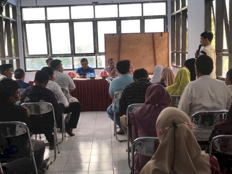 Dinsos Bulukumba lakukan sosialisasi verval dalam perbaikan data penduduk miskin. (Ist)