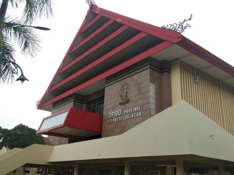 Gedung DPRD Provinsi Sulsel.