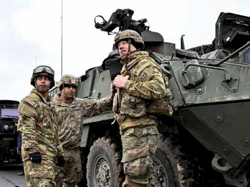 Hari ini militer Ukraina mengklaim telah membunuh 50 tentara Rusia. (int)