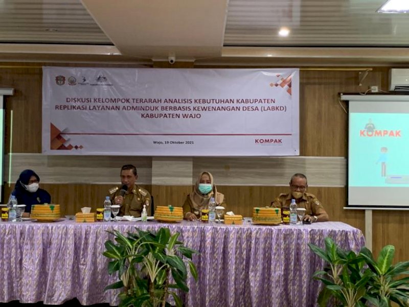 Bupati Wajo Buka Workshop LABKD. (Foto: Ist)