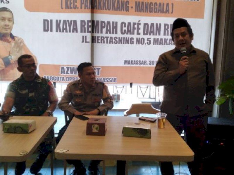 Kundapil, Legislator Makassar Azwar Tinjau Infrastruktur di Kelurahan Kassi-kassi