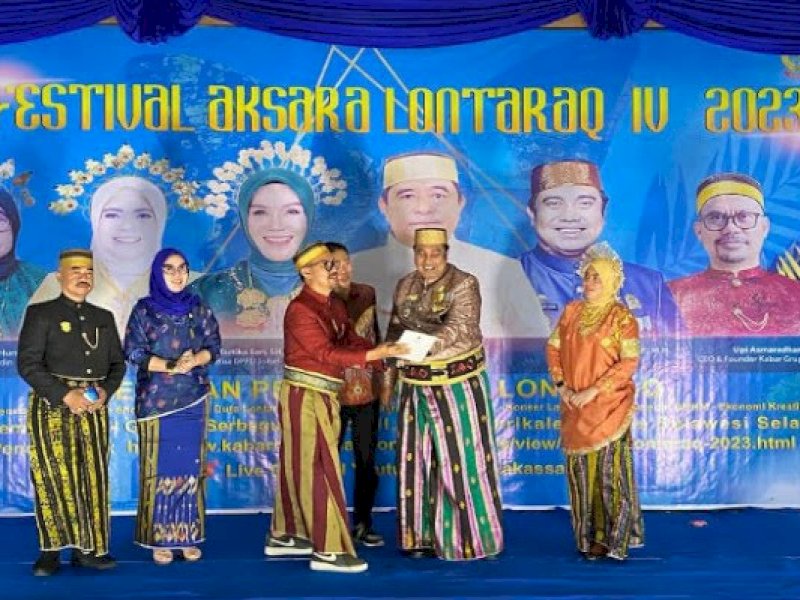 Festival Aksara Lontara Sulsel Digelar di Kabupaten Maros