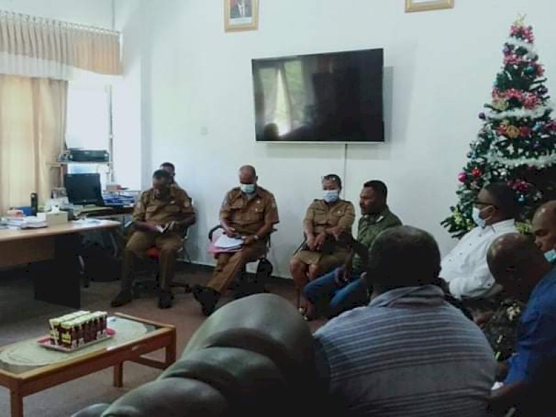 FGD yang digelar Foker PSDA Papua.
