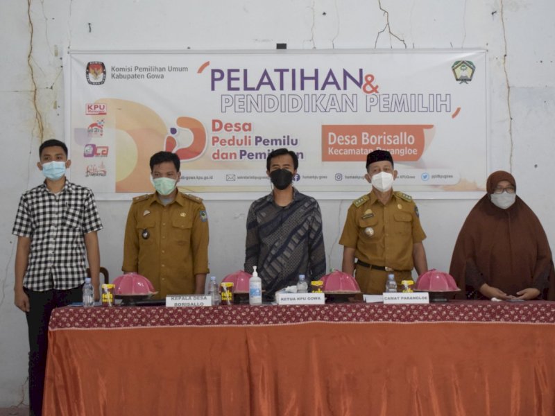 Pelatihan kader DP3 KPU Gowa. (Foto: Ist)