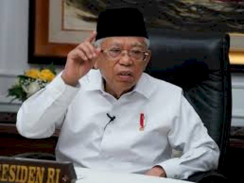 Wakil Presiden RI Ma'ruf Amin (Foto: Int)