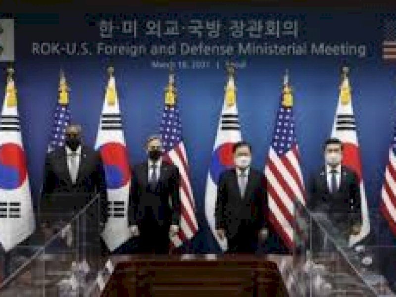 AS-Korsel tingkatkan komunikasi dalam menghadapi situasi yang memanas di semanjung Korea. (Foto: Int)