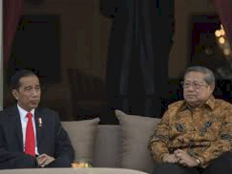 Presiden Jokowi sama Presiden Keenam RI SBY. (Foto: Int)