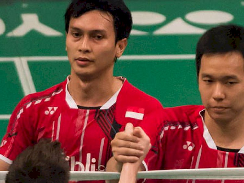Pasangan Ahsan/Hendra akan melakoni laga semifinal hari ini. 