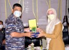 Kunker ke Lutra, Danlantamal VI Minta Percepatan Sertifikasi Tanah TNI AL di Desa Salekoe 