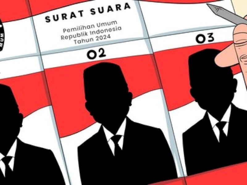 Hasil Quick Count 6 Lembaga Survei:  Prabowo-Gibran Menang Satu Putaran