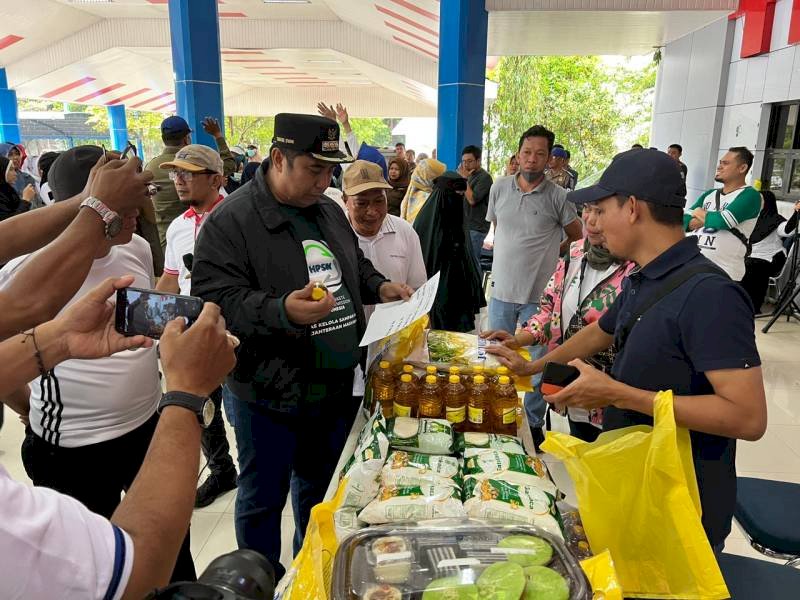 Perayaan 2 Tahun &ldquo;Hati Kita Keren&rdquo; Pemkab Maros Gelar Pasar Murah
