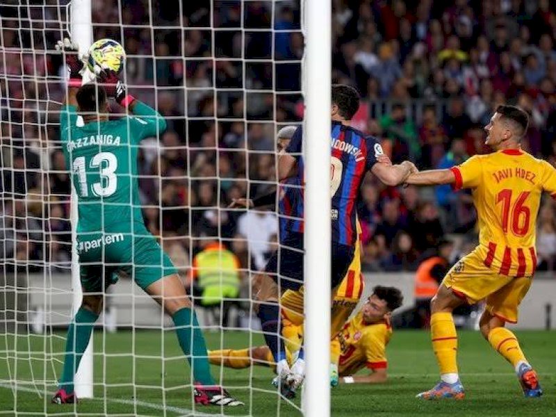 Barcelona ditahan seri oleh Girona. (int)