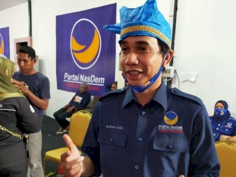 Ketua Bappilu DPW NasDem Sulsel, Rudianto Lallo.