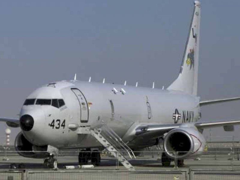 Pesawat canggih AS P-8 Poseidon yang dikerahkan mencari KRI Nanggala-402.