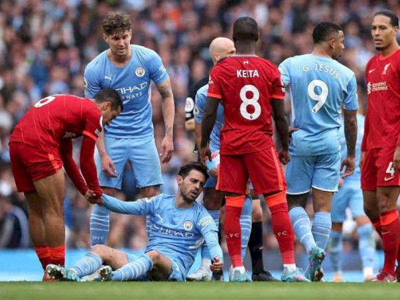 Manchester City akan menghadapi Liverpool di Semi final Piala FA. (INT) 