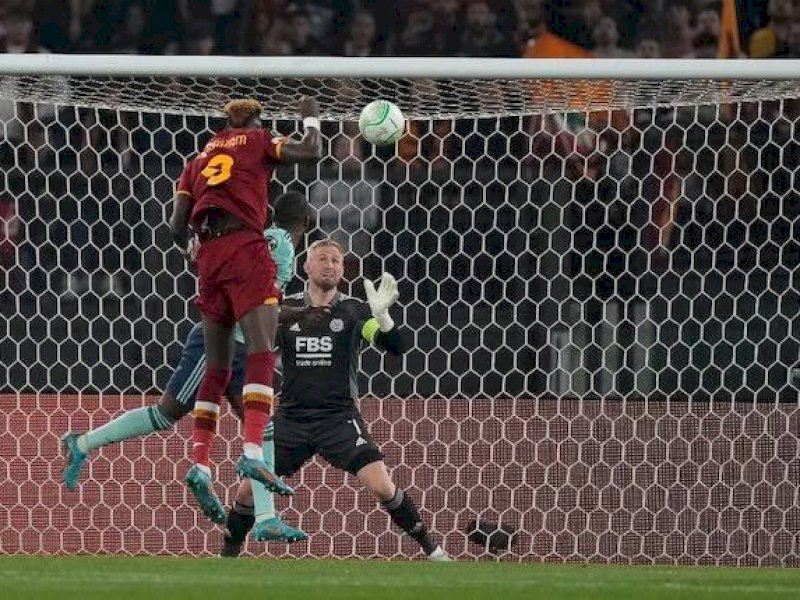 AS Roma menumbangkan Leichester 1-0 dini hari tadi. (int) 