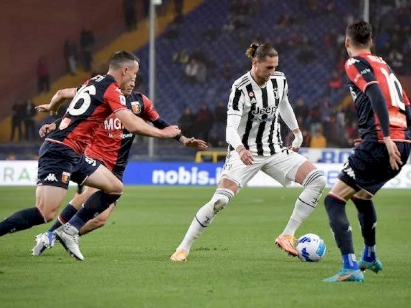 Juventua harus mengakui keunggulan Genoa. Juventus kalah 1-2. (int) 