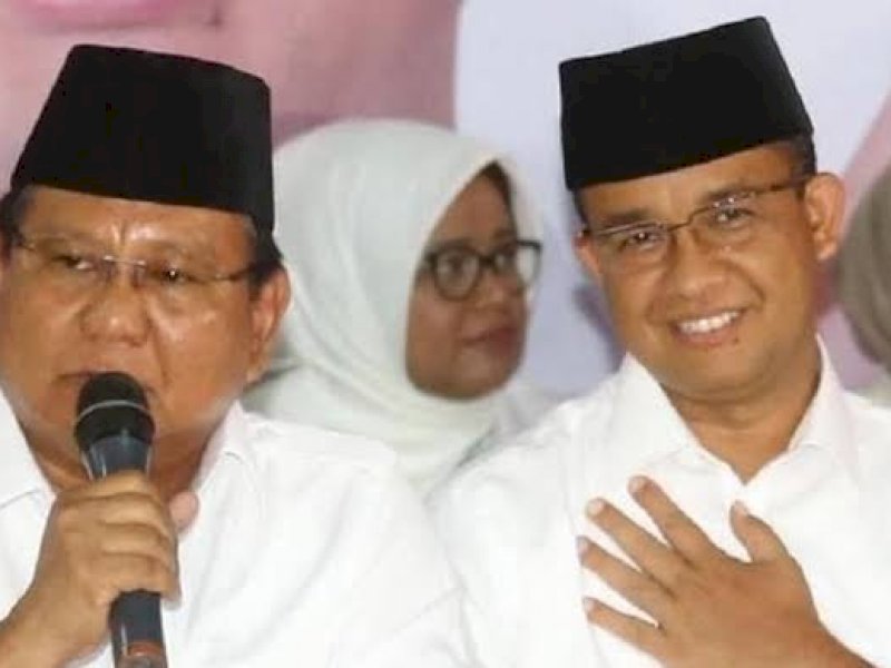 Prabowo Subianto dan Anies Baswedan