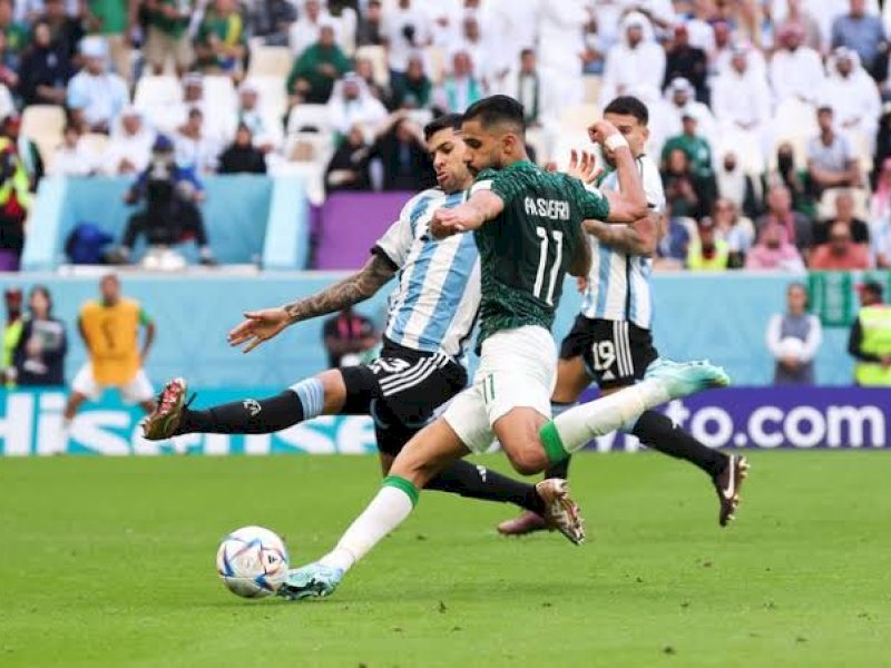 PIALA DUNIA: Arab Saudi Superior, Argentina Keok 2-1