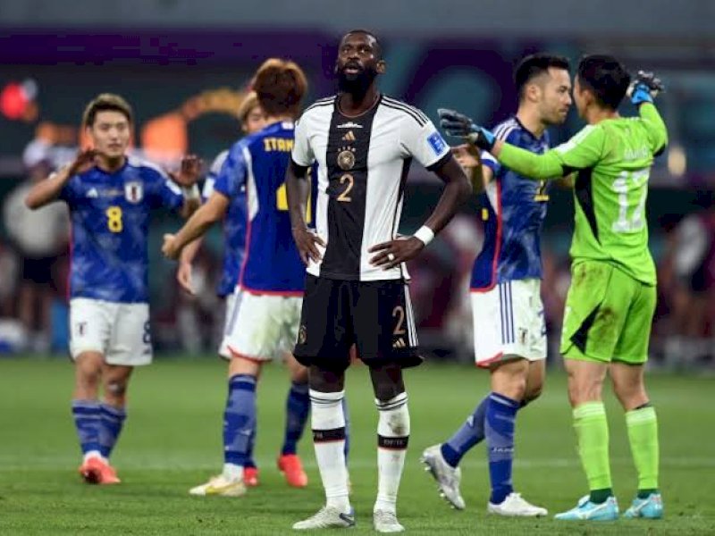 Jerman saat ditaklukkan Jepang 1-2.