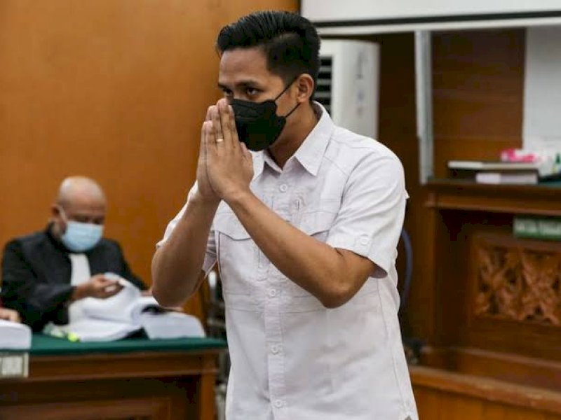 Bharada Eliezer menjalani sidang tuntutan atas pembunuhan Brigadir Yosua. (int)