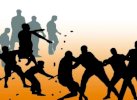 Laga PSM Vs Dewa United Diwarnai Bentrokan Suporter, 4 Orang Luka