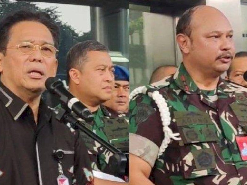 Wakil Ketua KPK Johanis Tanak memberi keterangan di KPK, Jumat (28/7/2023).