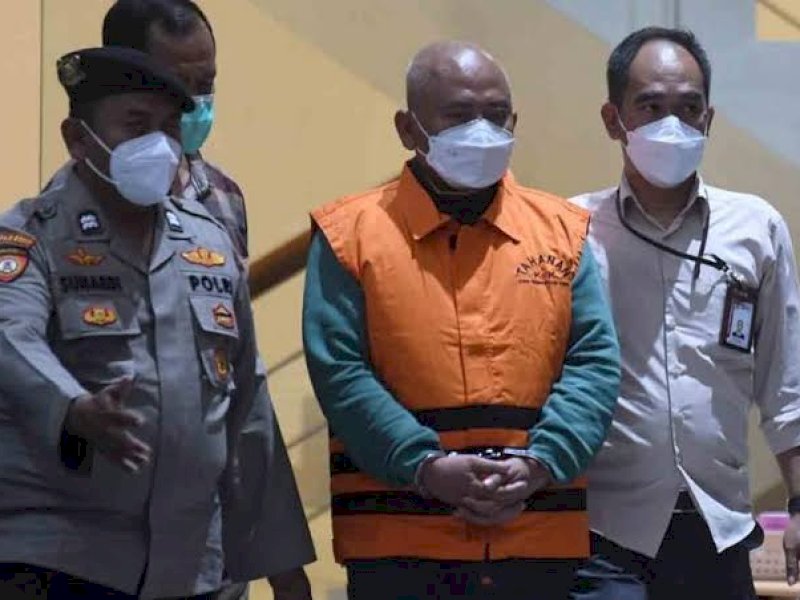 Mantan Wali Kota Bekasi Rahmat Effendi atau Pepen dieksekusi hari ini ke Lapas. 