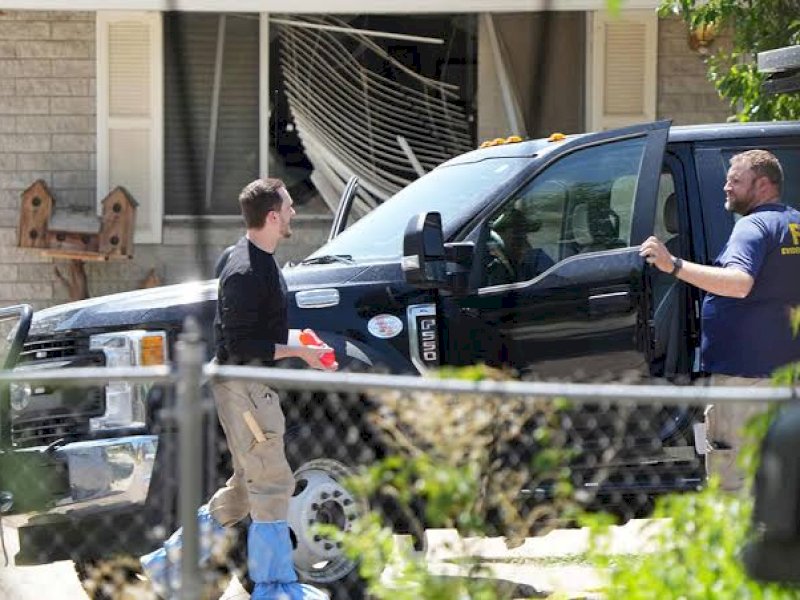 FBI usai menembak mati pria di Utah. (int) 