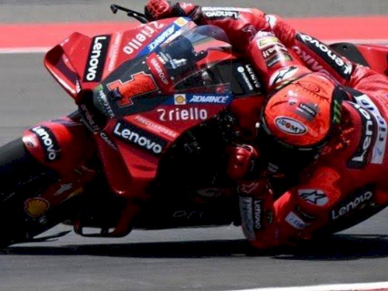 Francesco Bagnaia memenangi Grand Prix of Indonesia 2023 di Sirkuit Internasional Pertamina Mandalika. 