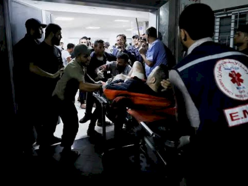 Tenaga medis di Gaza terus berjatuhan akibat serang Israel. (int) 