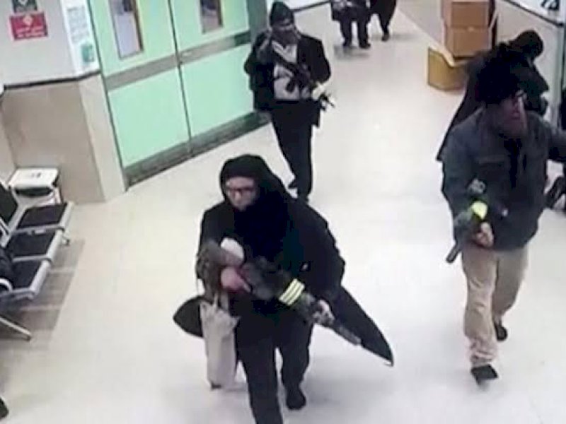 Tentara Israel yang menyerbu rumah sakit di Tepi Barat. (int) 