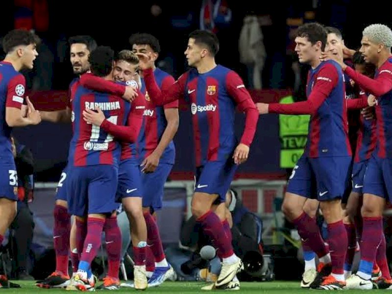 Barcelona berharap bisa mengawinkan dua gelar musim ini. (int) 
