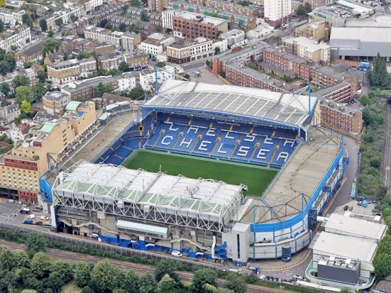 Stadion milik Chelsea, Stamford Bridge. (int) 
