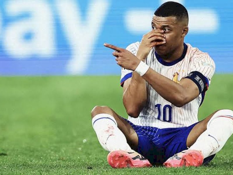 Kylian Mbappe tak berkutik dalam laga Prancis vs Austria. (int) 