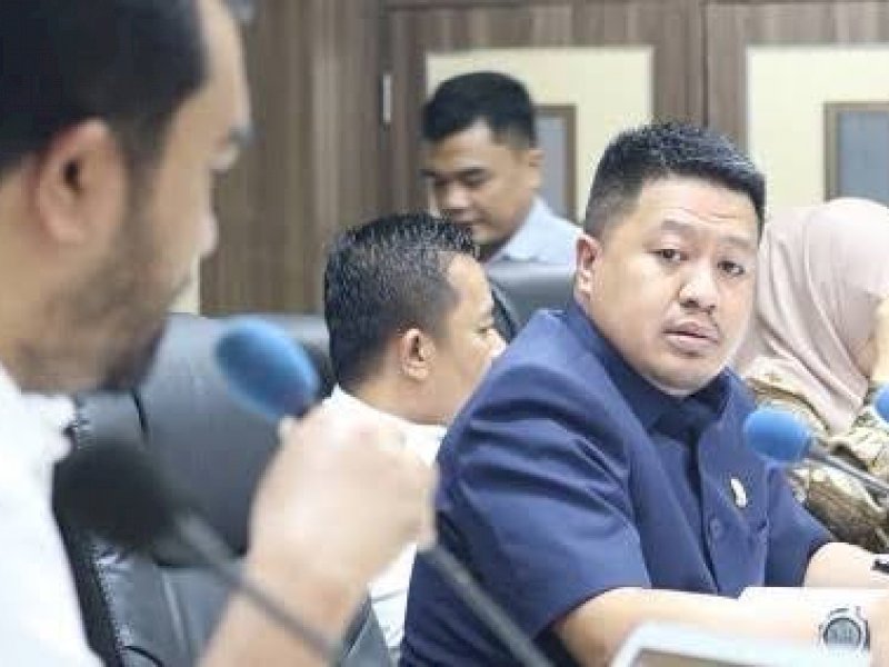 Anggota DPRD Makassar, Ari Ashari Ilham.

