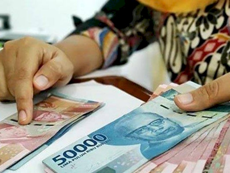 Ilustrasi uang bantuan sosial (int)