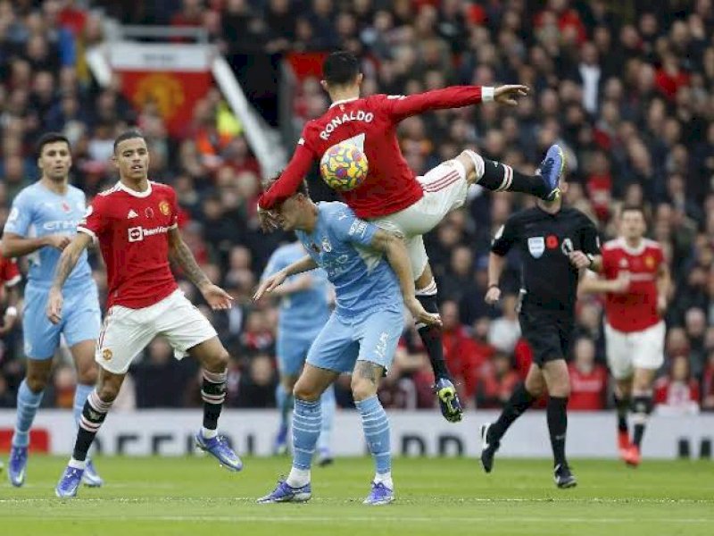Manchester United akan melawat ke kandang City Minggu besok. (int)
