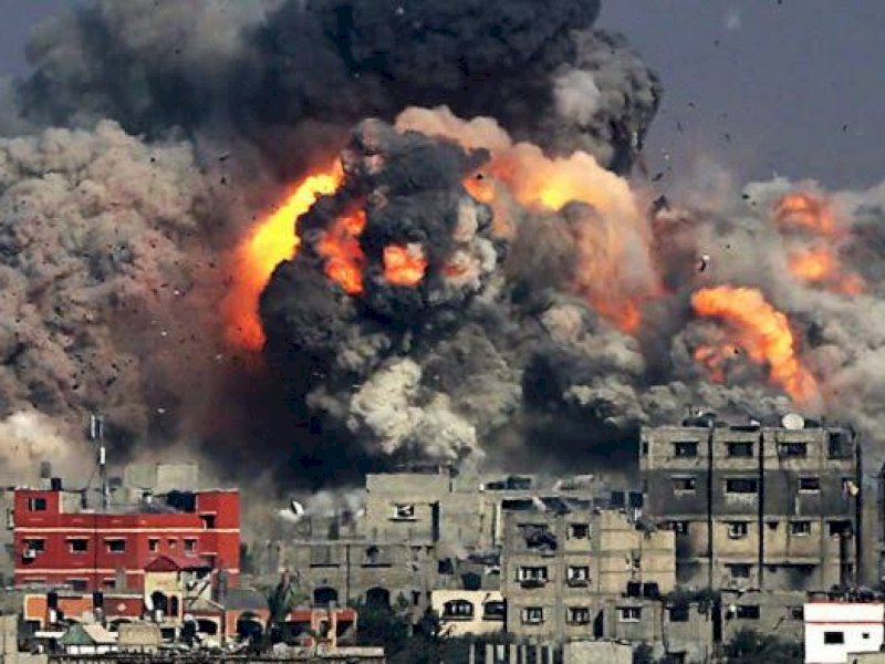 Serangan Israel ke Gaza meningkat dalam 24 jam. (int) 