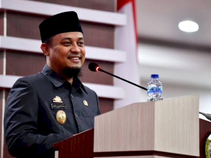Gubernur Sulsel, Andi Sudirman Sulaiman. 