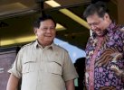 Bertemu 4 Mata dengan Airlangga, Prabowo Bilang tak Bahas 2024
