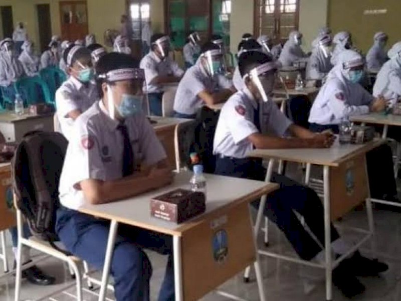Sekolah tatap muka. (INT)