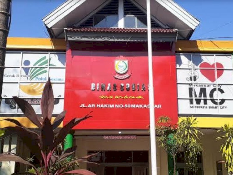 Kantor Dinas Sosial Kota Makassar. 