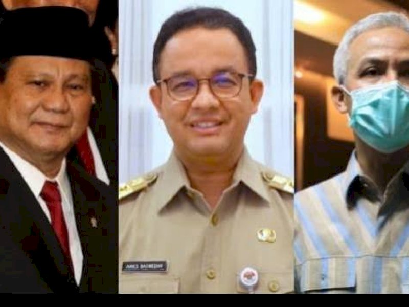 Survei POLSTAT: Prabowo Unggul Telak, Anies-Ganjar Cuma Selisih 1℅