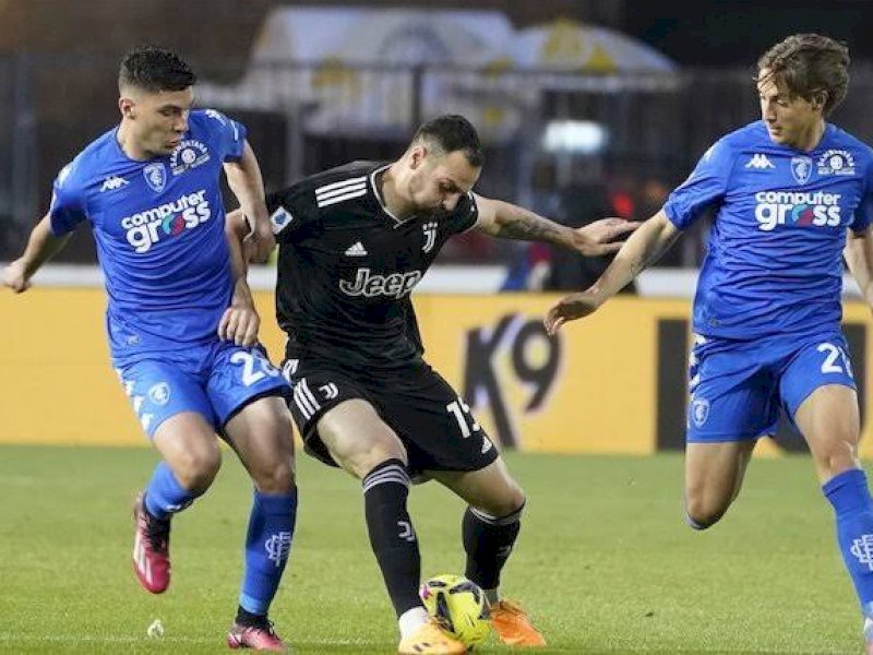 Juventus menelan kekalahan saat bertandang ke markas Empoli. (int) 